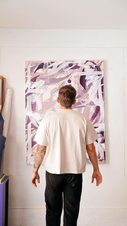 Capa de um reel do Nubank sobre o Arte Lab, sem texto